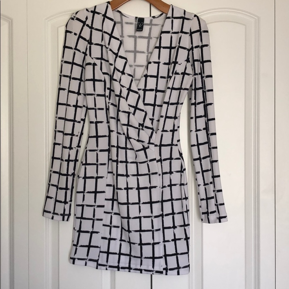 Black and White Dress